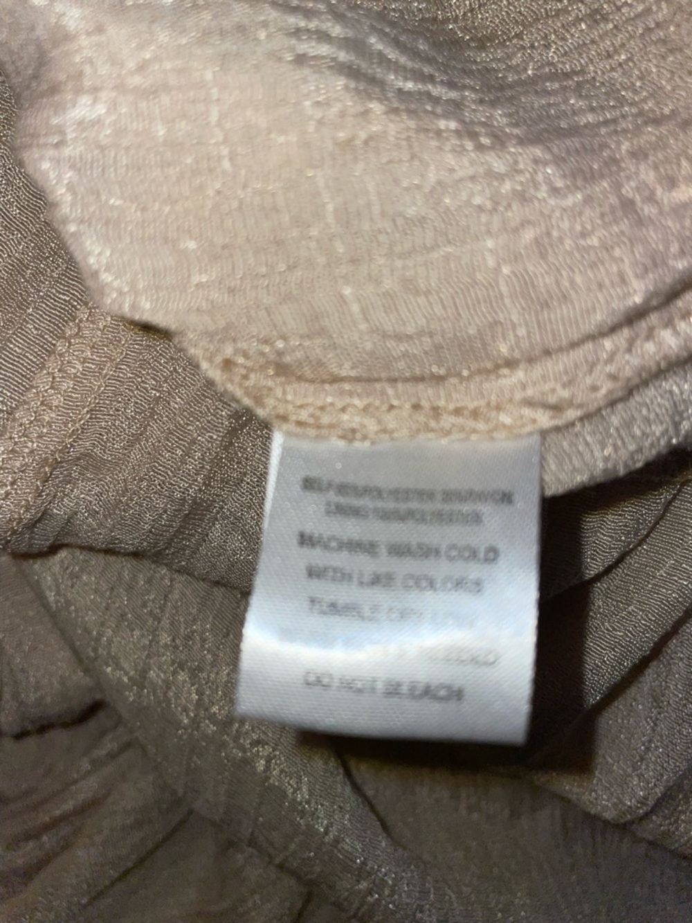 Tiered Puff Sleeve Maxi Dress in Beige - Picture 5 of 5